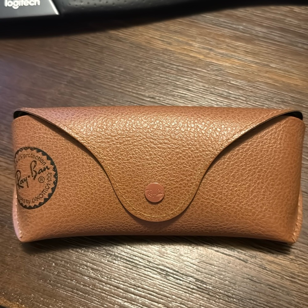 Brown Ray ban case